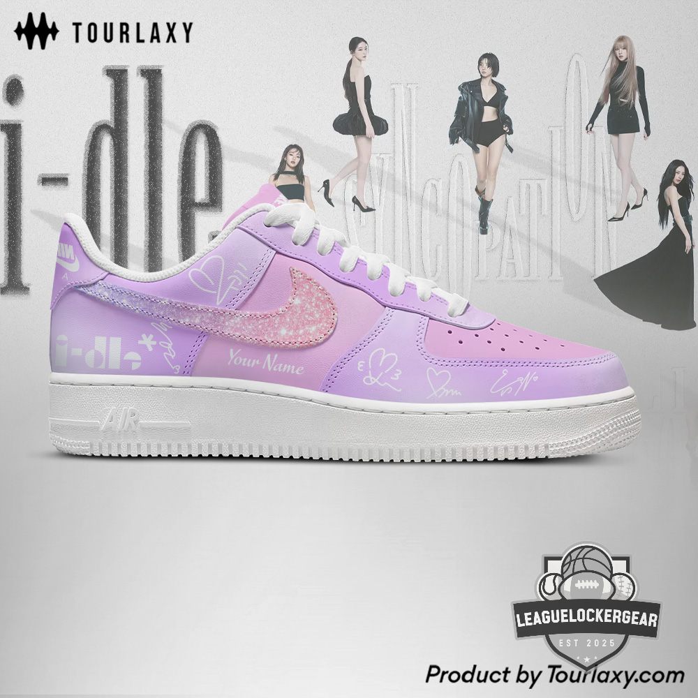 (G)I-DLE Signatures Custom Air Force 1