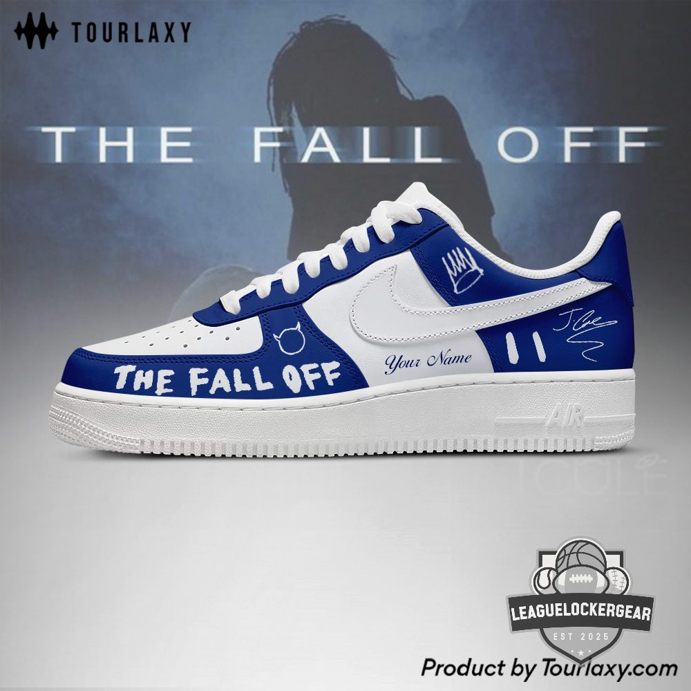 J. Cole The Fall Off Personalized Custom Air Force 1