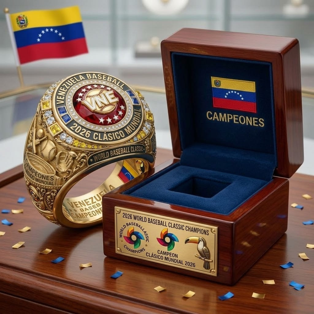 Venezuela Baseball 2026 World Baseball Classic Champions Ring