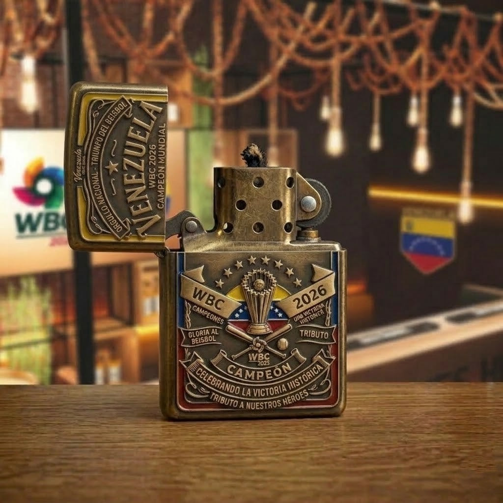 Venezuela WBC 2026 World Champion Zippo Lighter