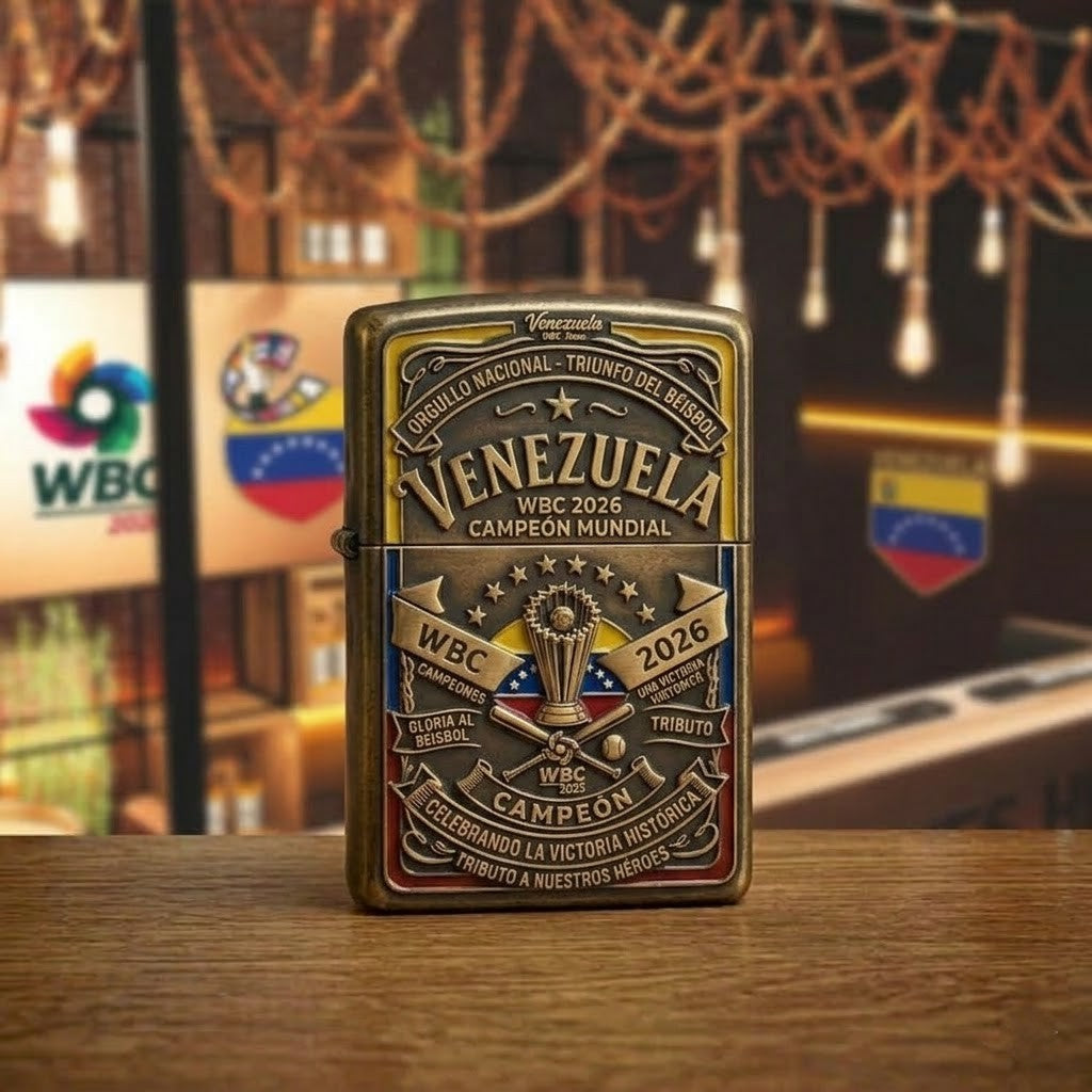 Venezuela WBC 2026 World Champion Zippo Lighter