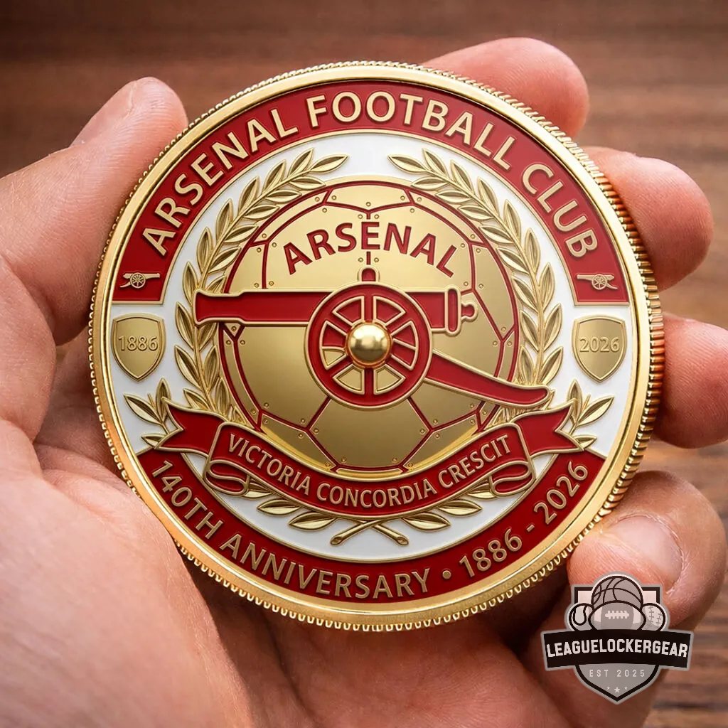 Arsenal Football Club 140th Anniversary 1886-2026 Commemorative Coin