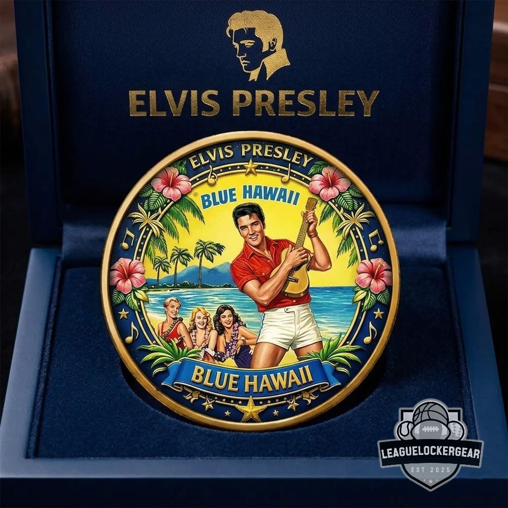 Elvis Presley Blue Hawaii Commemorative Coin Set