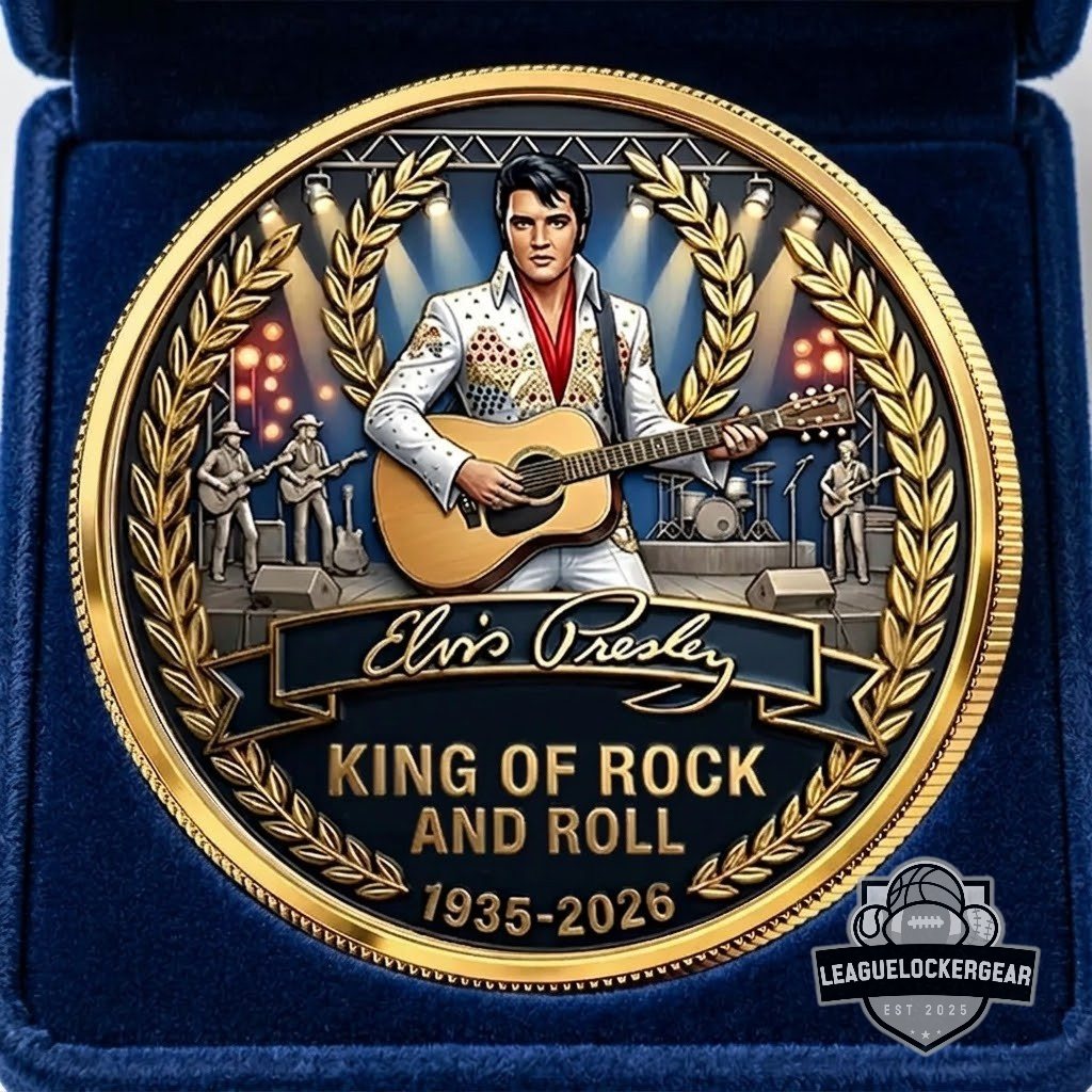 Elvis Presley King of Rock and Roll 1935-2026 Commemorative Coin