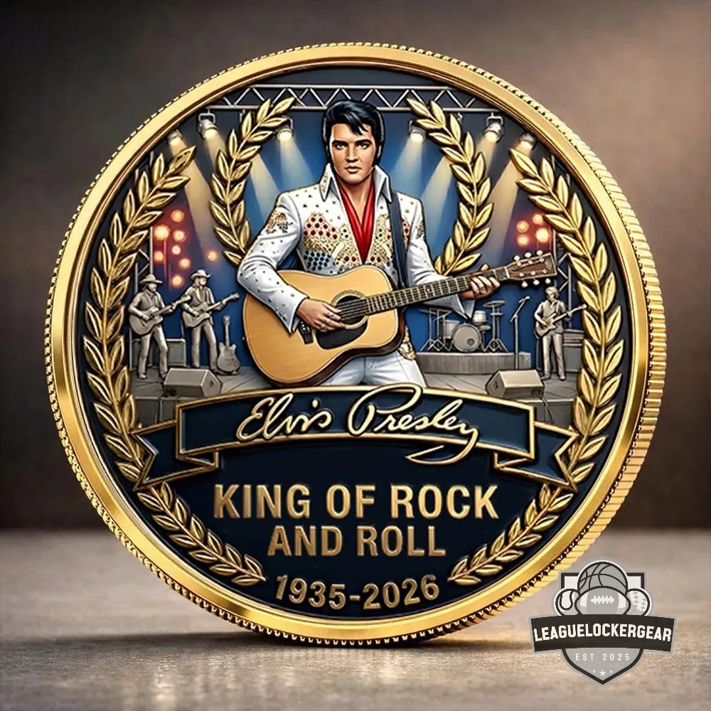 Elvis Presley King of Rock and Roll 1935-2026 Commemorative Coin