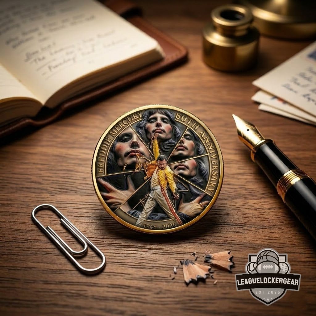Freddie Mercury 80th Anniversary 1946-2026 Commemorative Coin