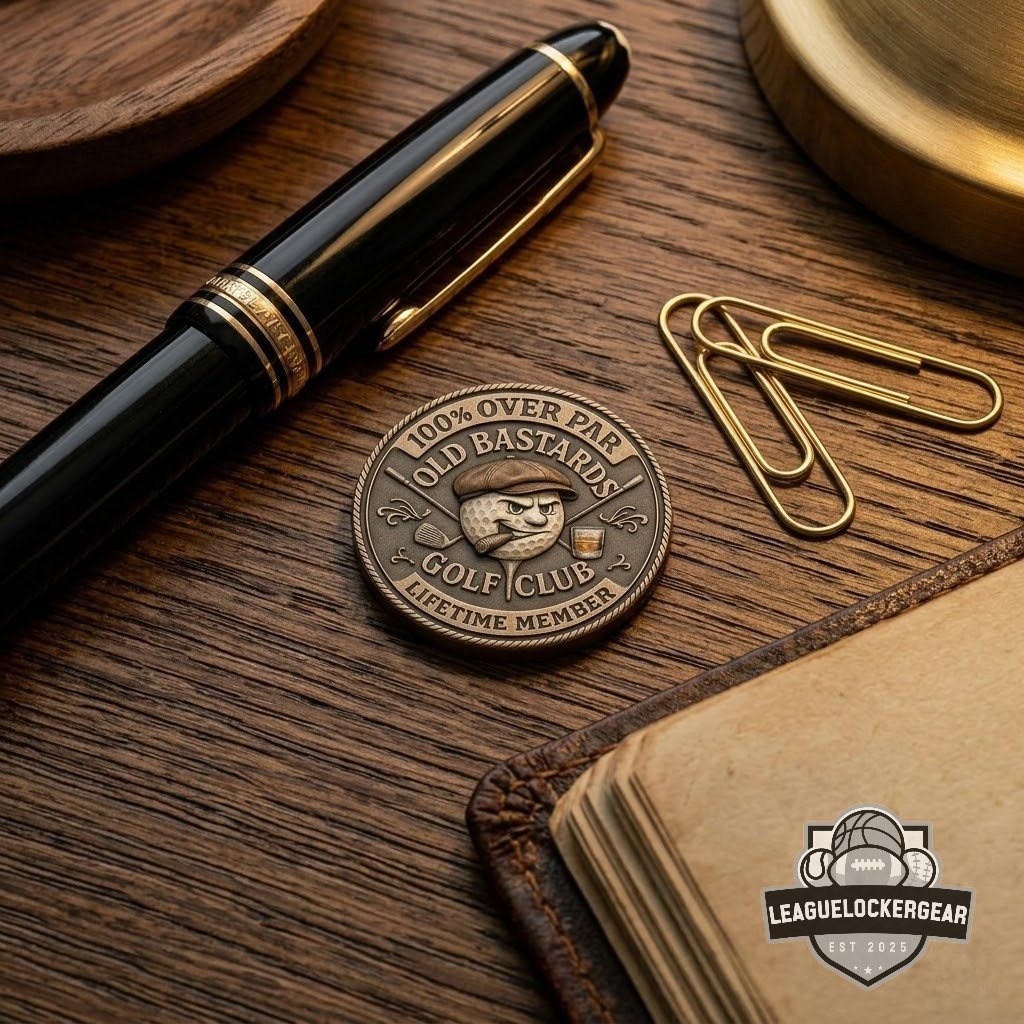 Old Bastards Golf Club 100% Over Par Lifetime Member Coin