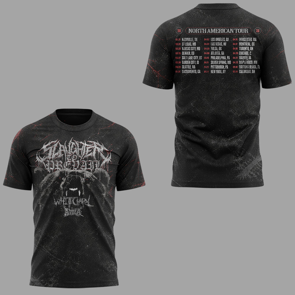 Slaughter To Prevail North American Tour 2026 T-Shirt