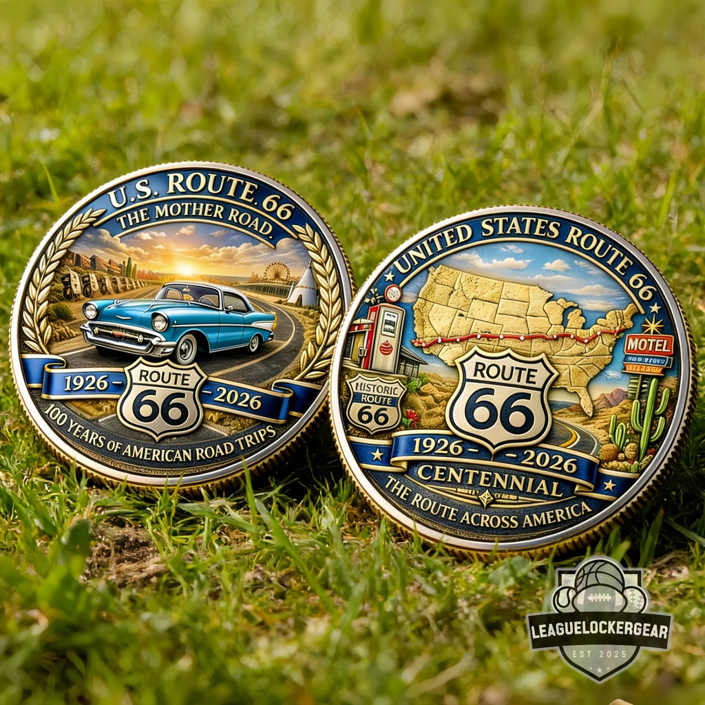 U.S. Route 66 Centennial 1926-2026 The Mother Road Commemorative Coin