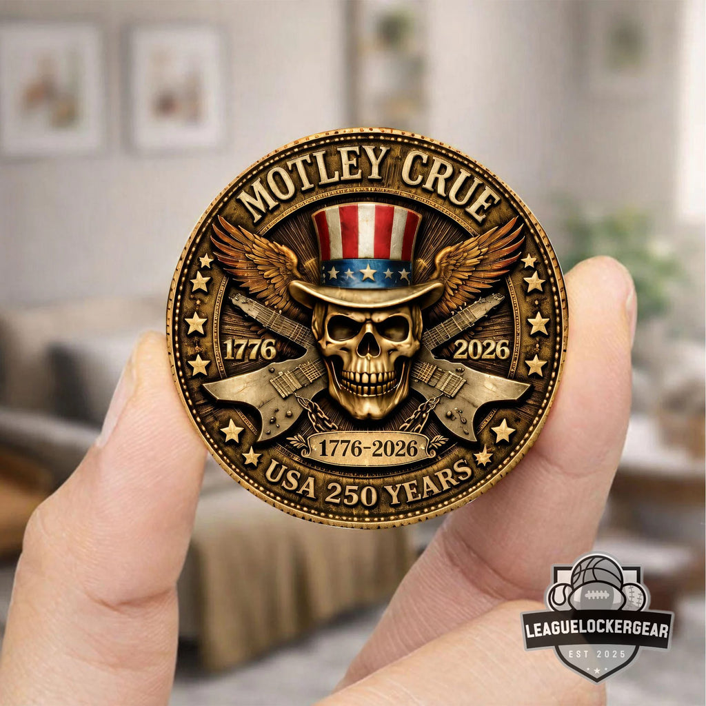Mötley Crüe USA 250 Years Anniversary 1776-2026 Commemorative Coin