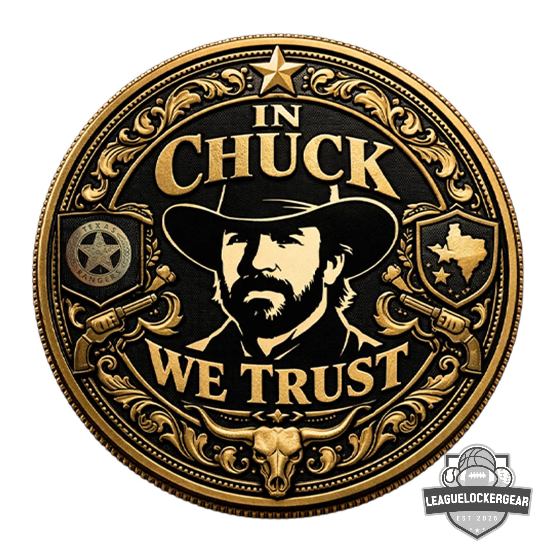 Chuck Norris 1940-2026 The Legend Commemorative Coin