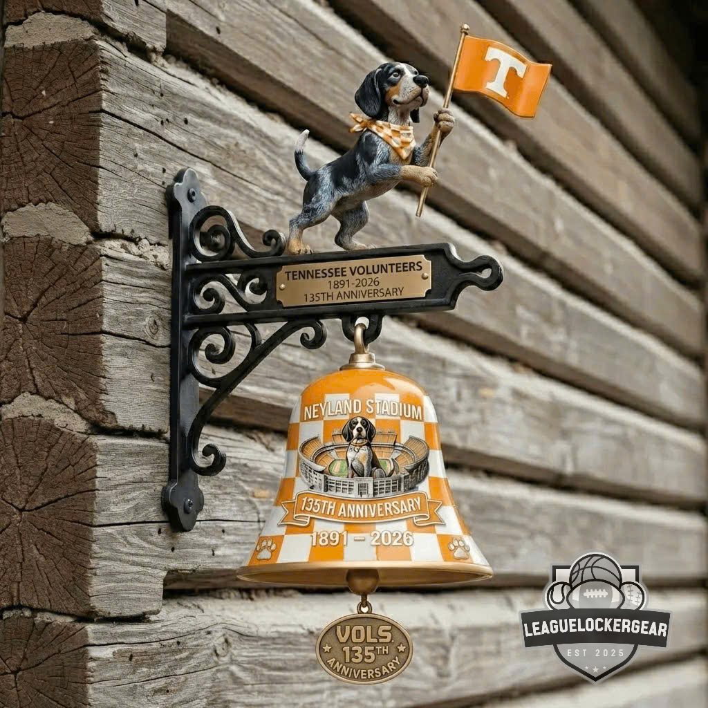 Tennessee Volunteers 135th Anniversary 1891-2026 Welcome Bell