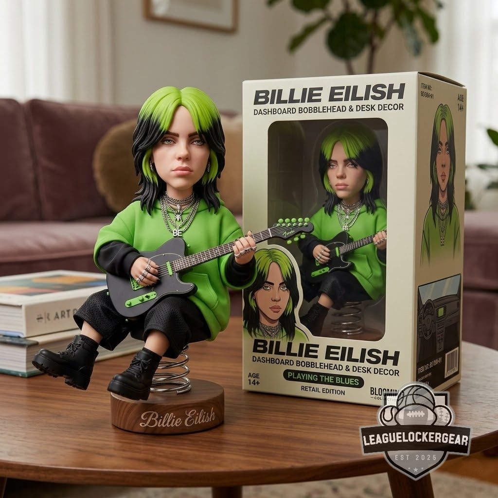 Billie Eilish Decor Car Dashboard Bobblehead