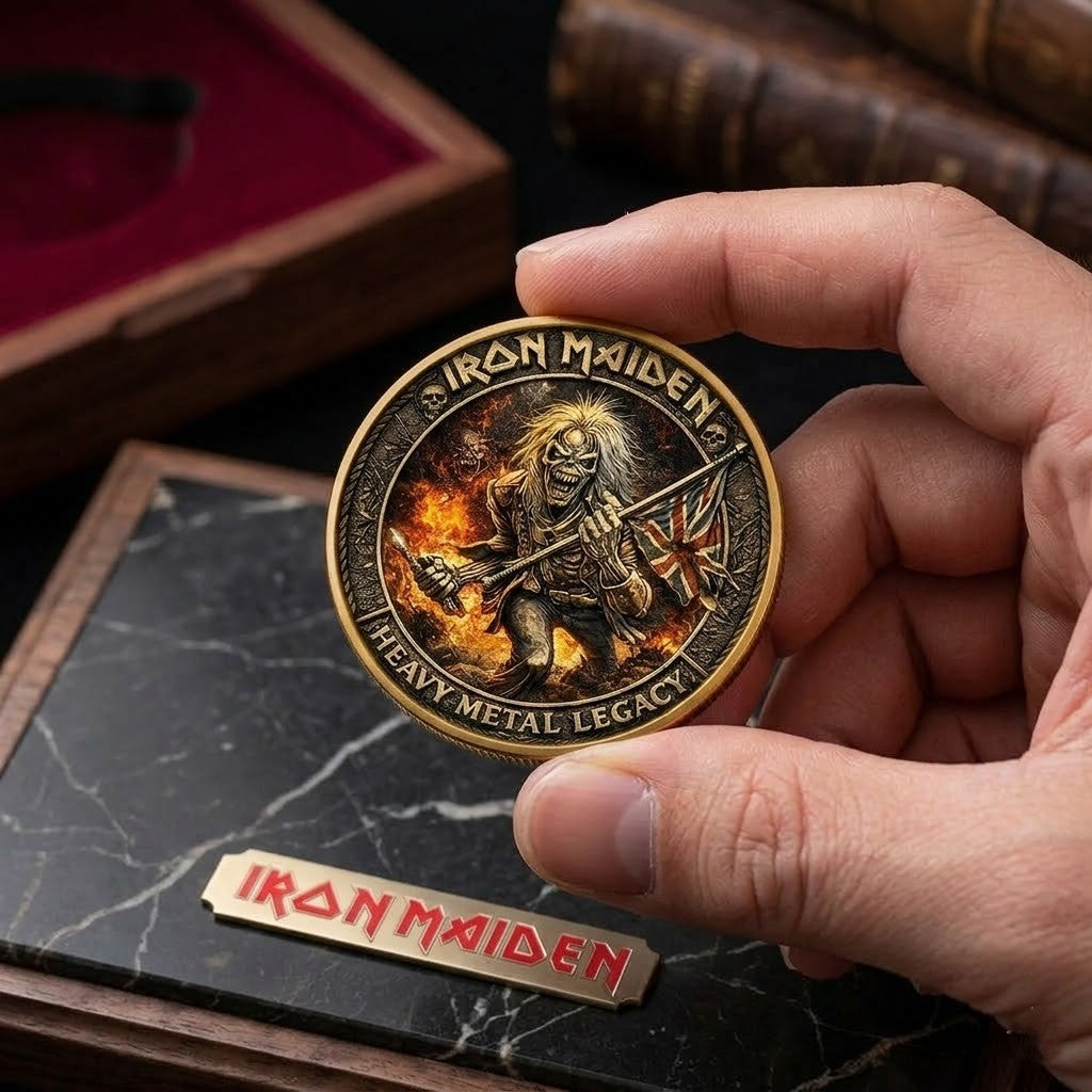 Iron Maiden Heavy Metal Legacy Commemorative Coin
