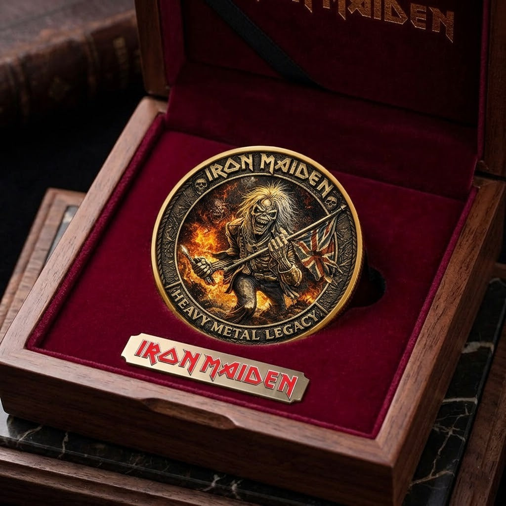 Iron Maiden Heavy Metal Legacy Commemorative Coin