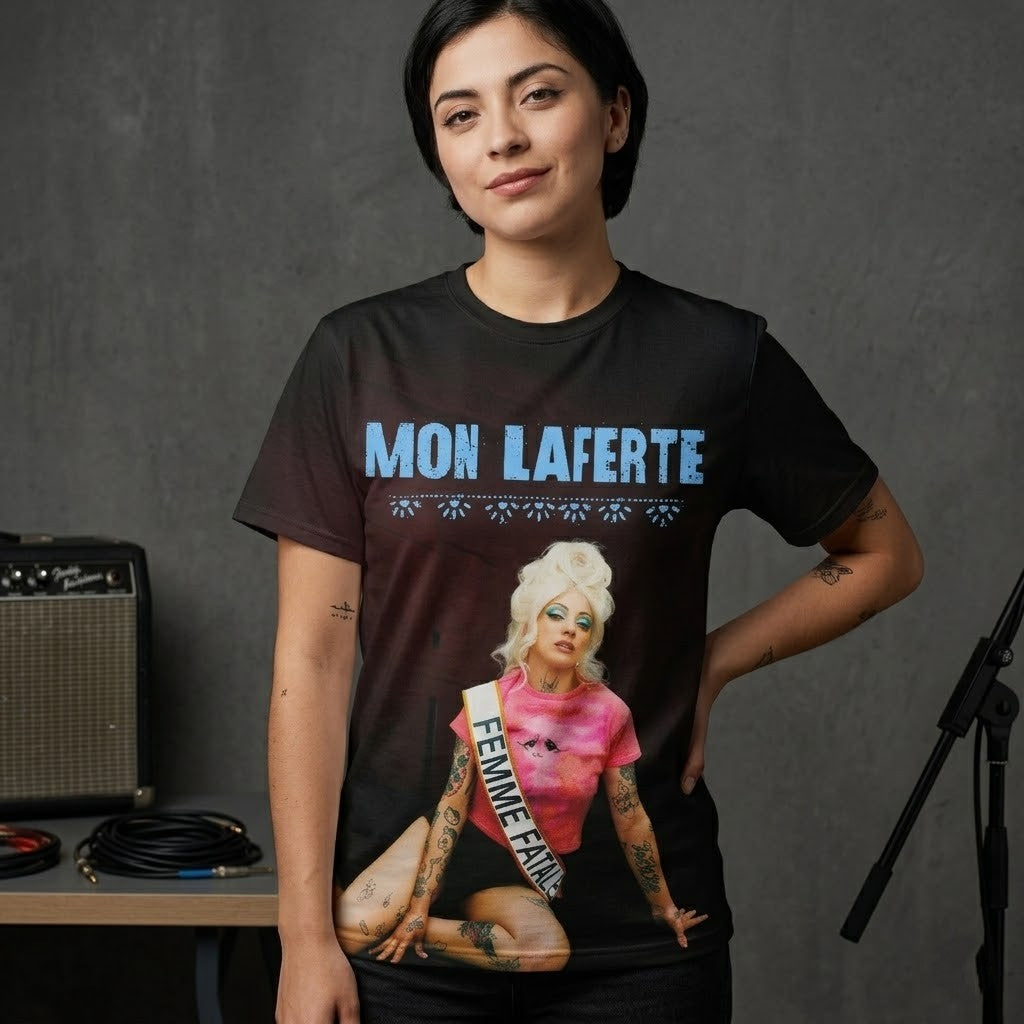 Mon Laferte Femme Fatale Tour 2026 T-Shirt