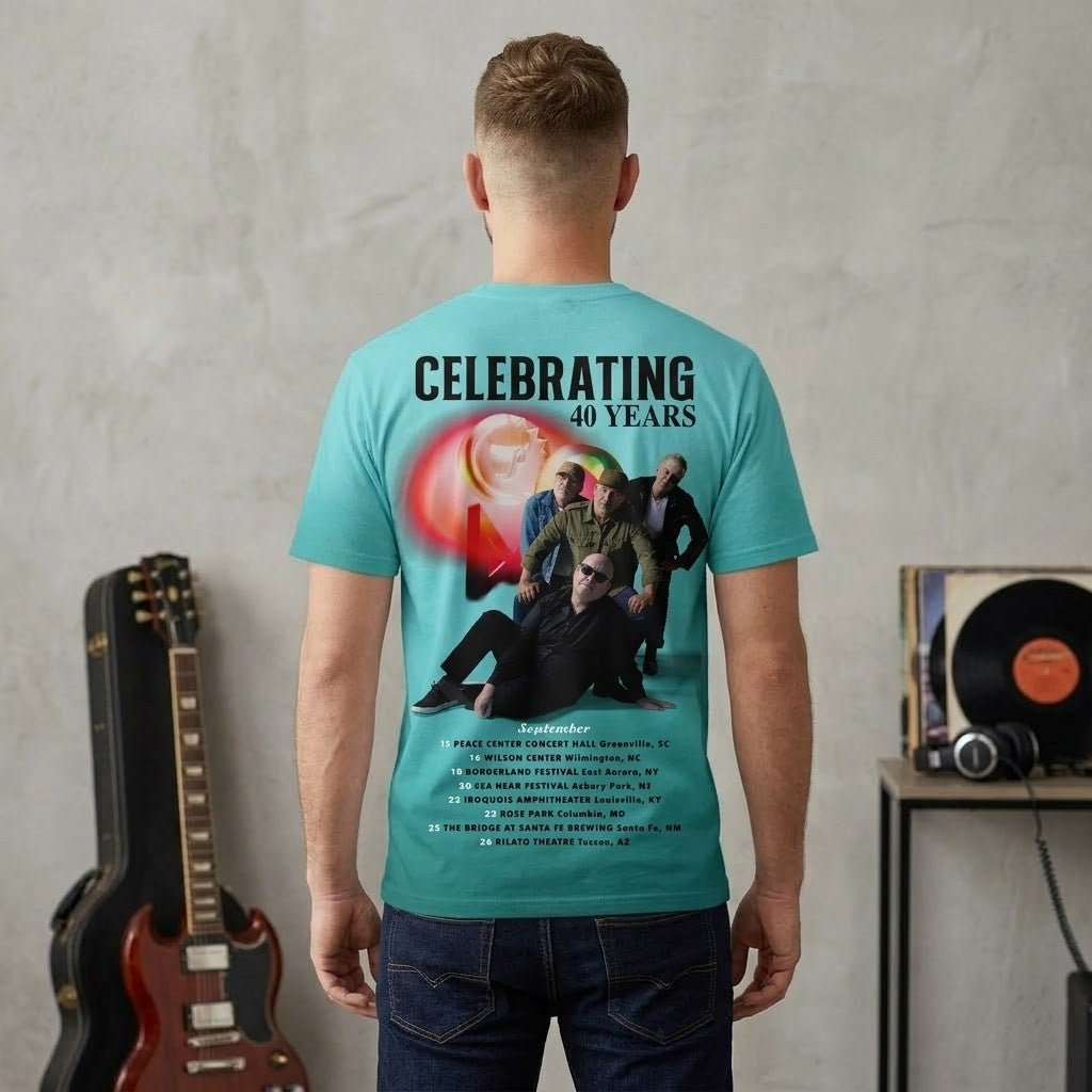 Pixies Celebrating 40 Years Tour T-Shirt