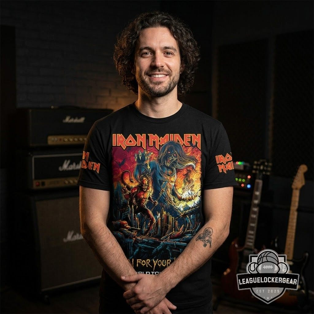 Iron Maiden World Tour 3D T-Shirt