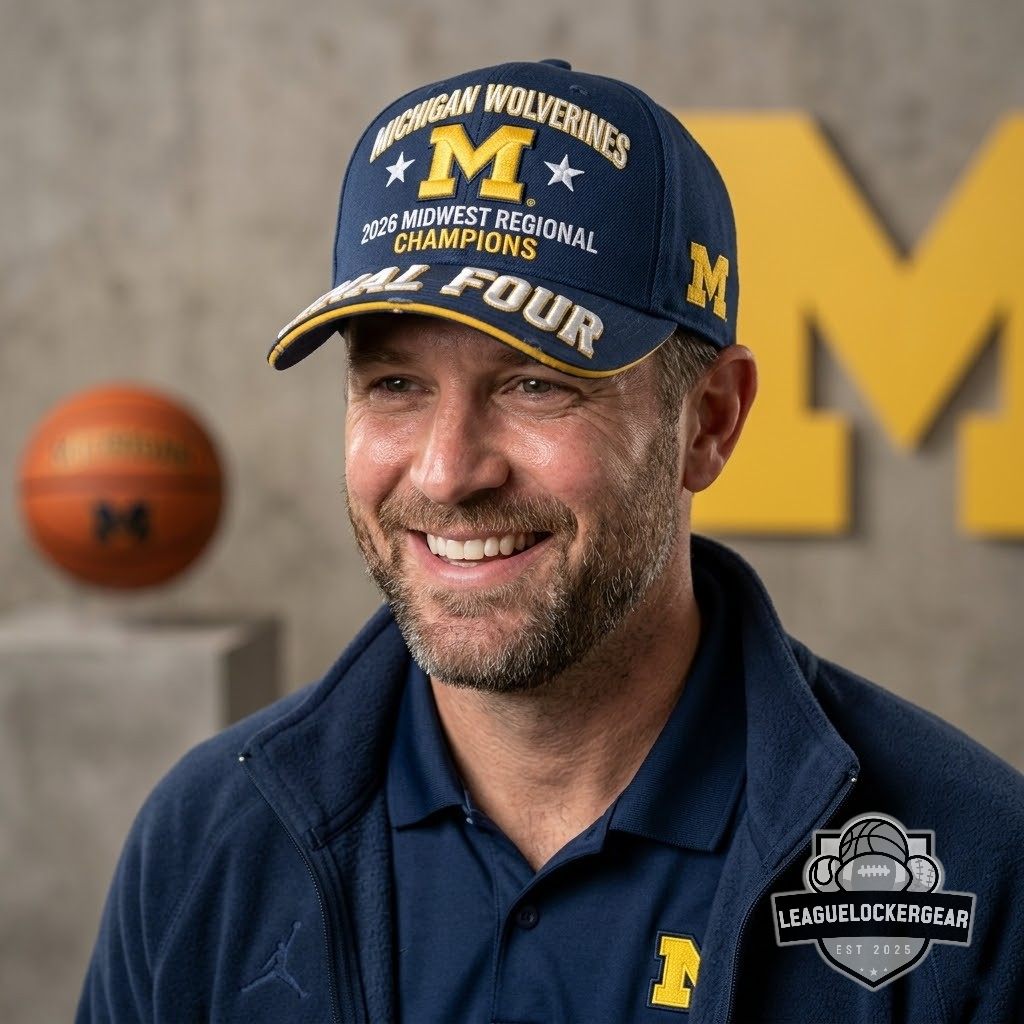 Michigan Wolverines 2026 Midwest Regional Champions Final Four Hat