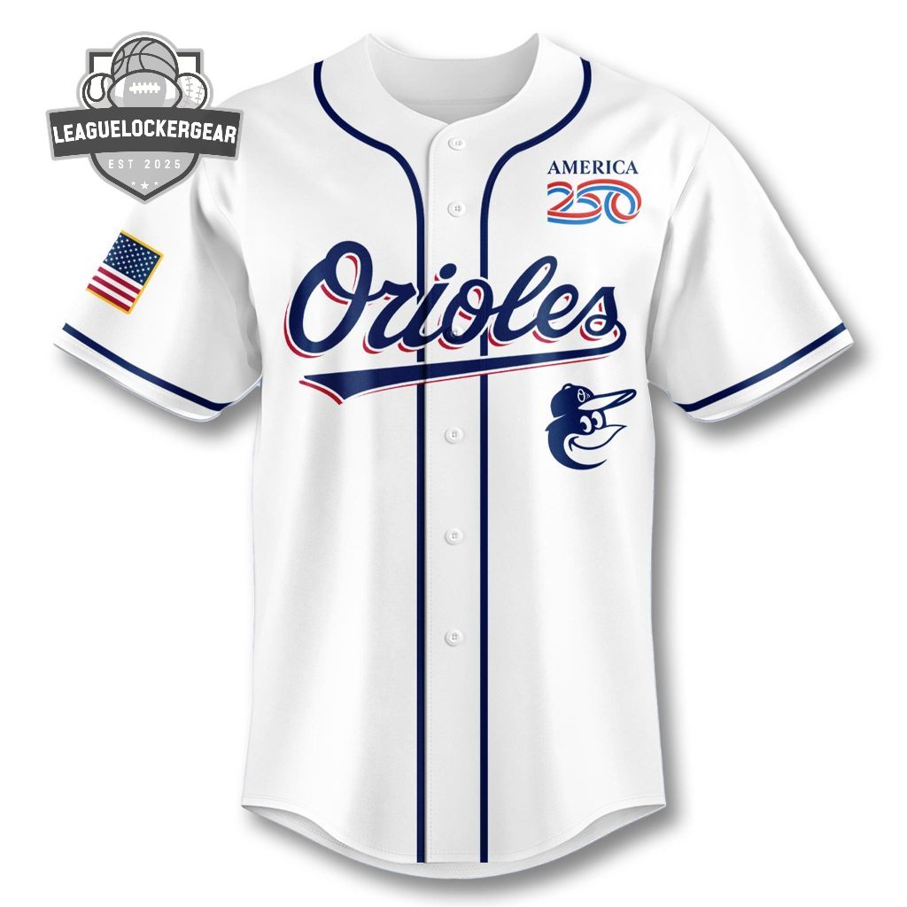 Baltimore Orioles America 250 USA Baseball Jersey