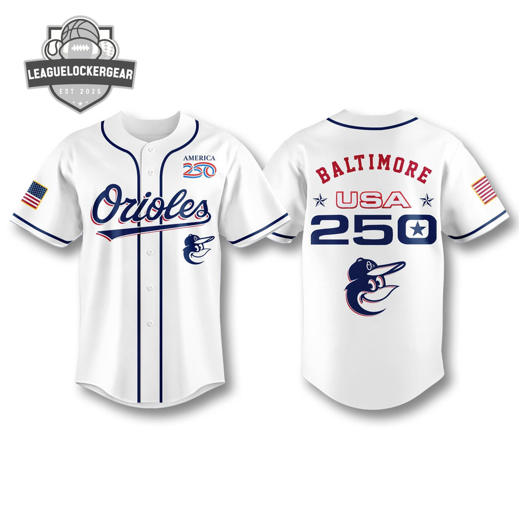 Baltimore Orioles America 250 USA Baseball Jersey