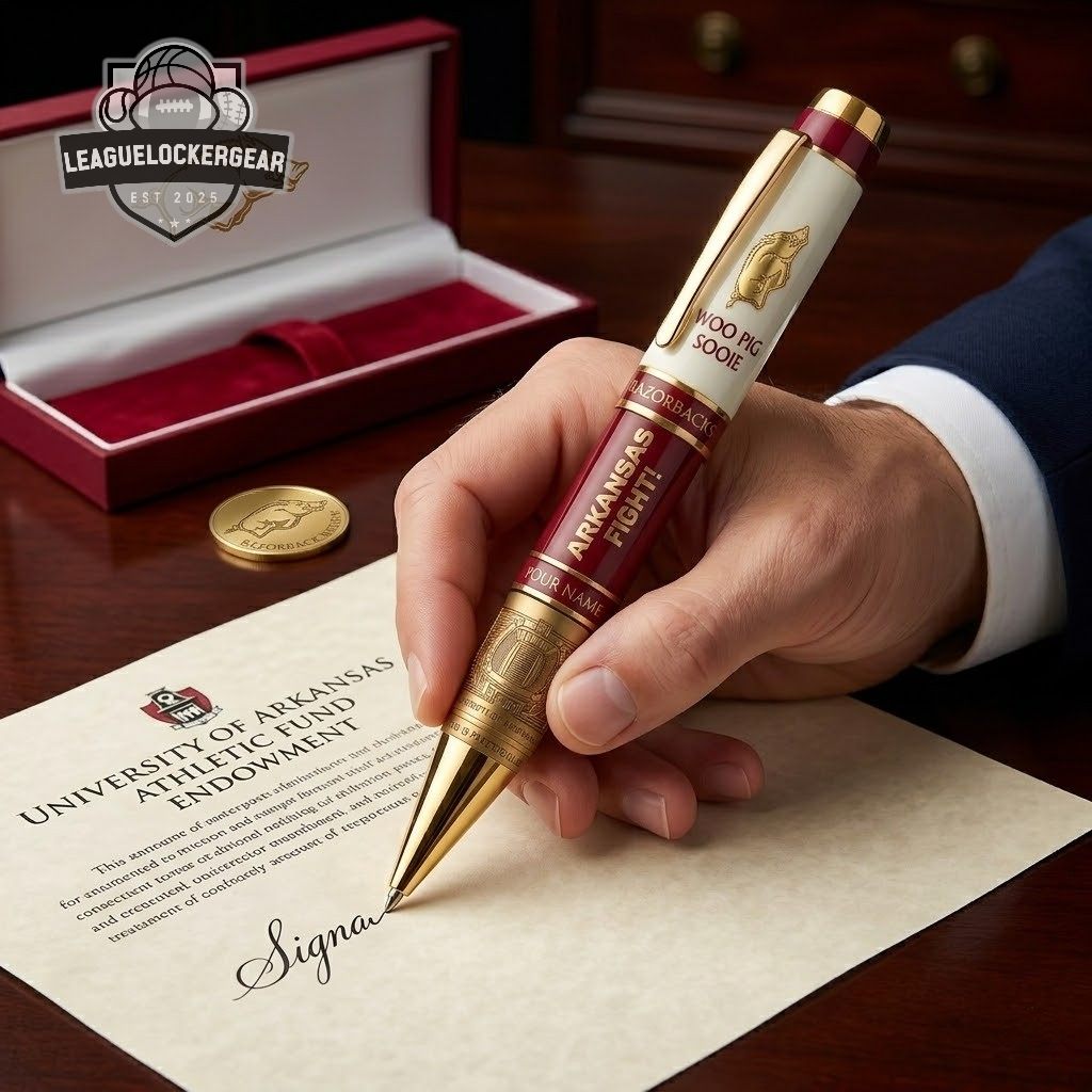 University of Arkansas Razorbacks Woo Pig Sooie Personalized Pen