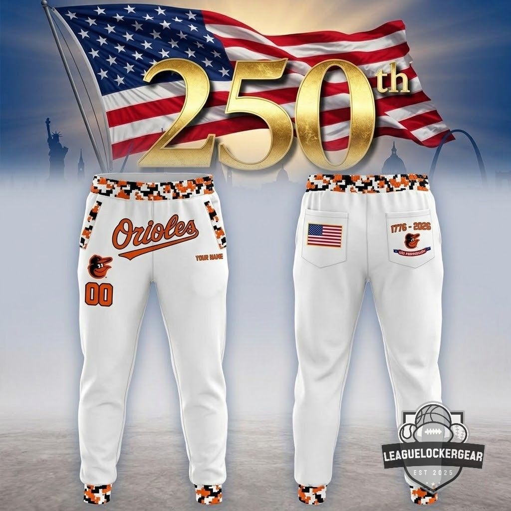 Baltimore Orioles USA 250th Anniversary 1776-2026 Baseball Jersey