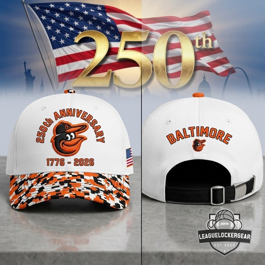Baltimore Orioles USA 250th Anniversary 1776-2026 Baseball Jersey