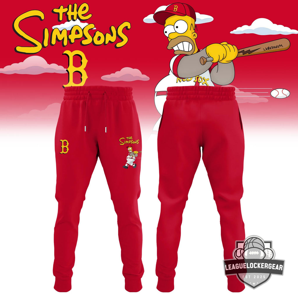 Boston Red Sox The Simpsons Homer Wonderbat Baseball Jersey