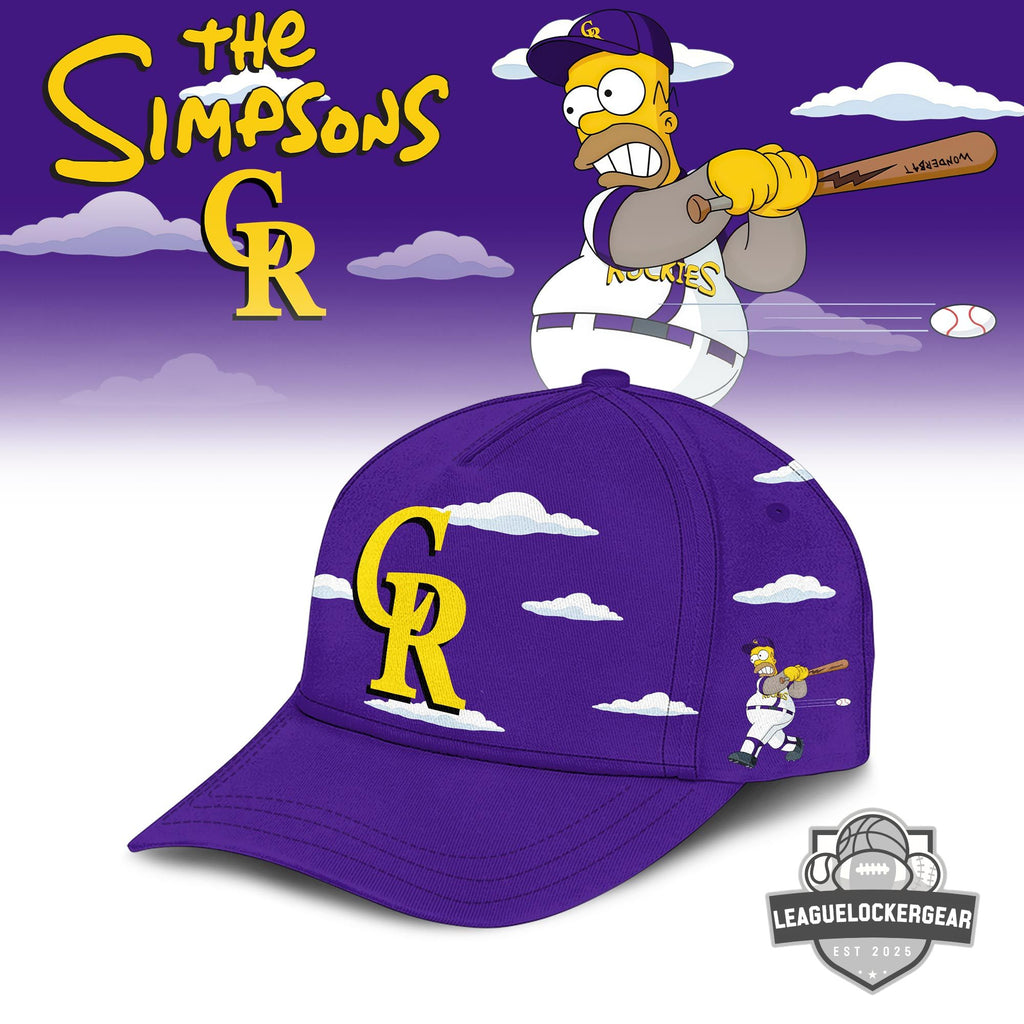 Colorado Rockies x The Simpsons Baseball Jersey