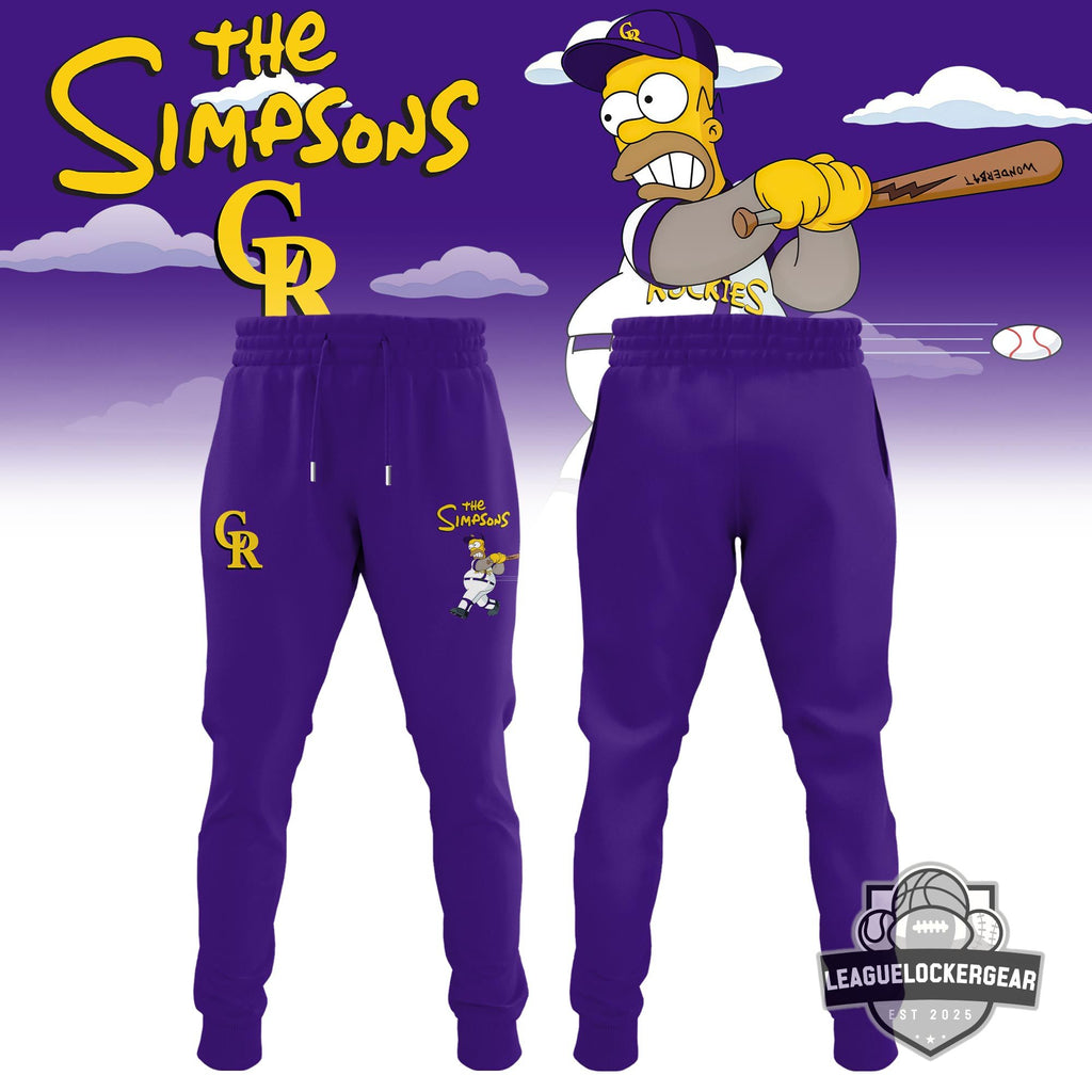 Colorado Rockies x The Simpsons Baseball Jersey
