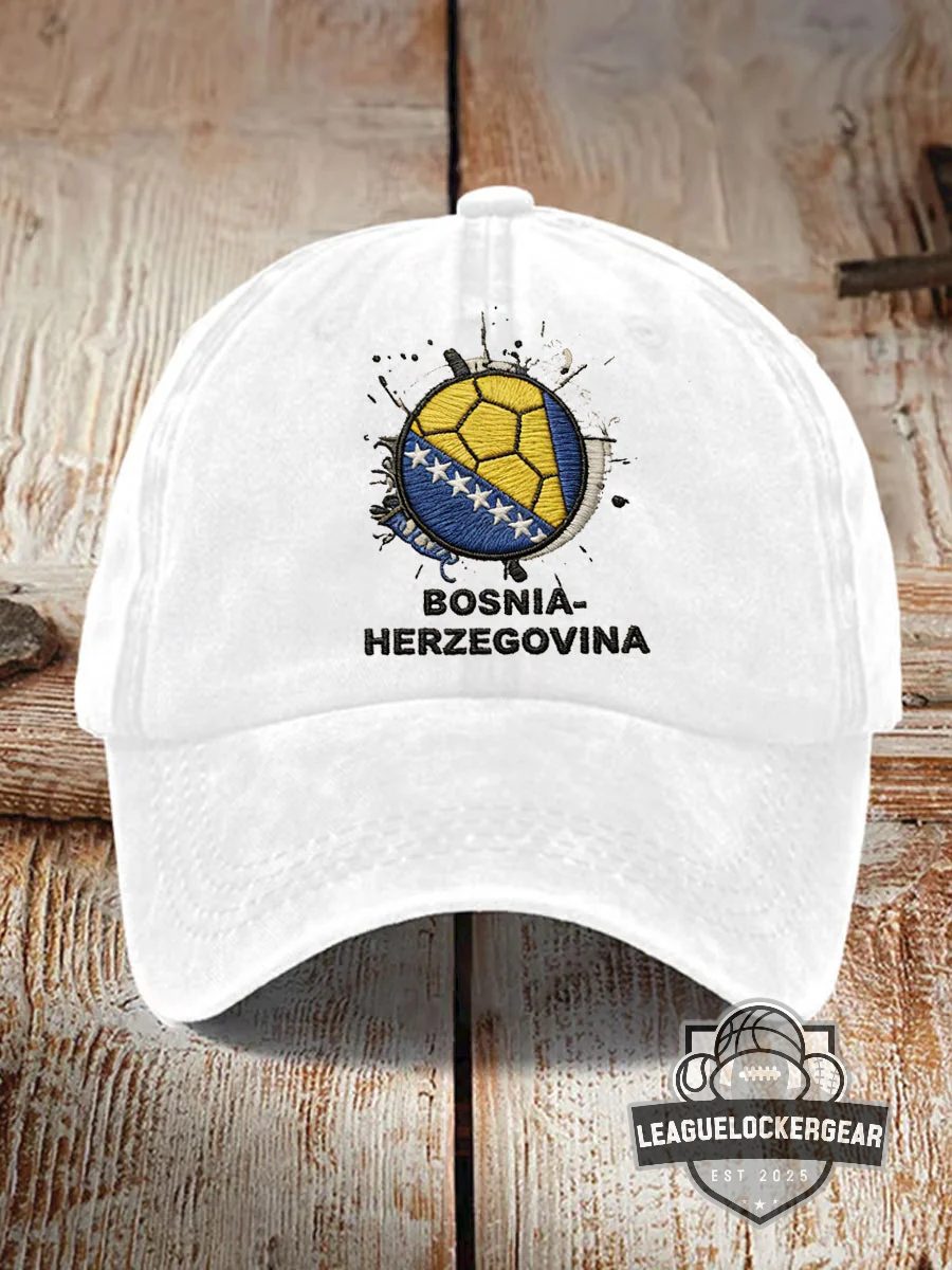Bosnia-Herzegovina Soccer Dad Hat