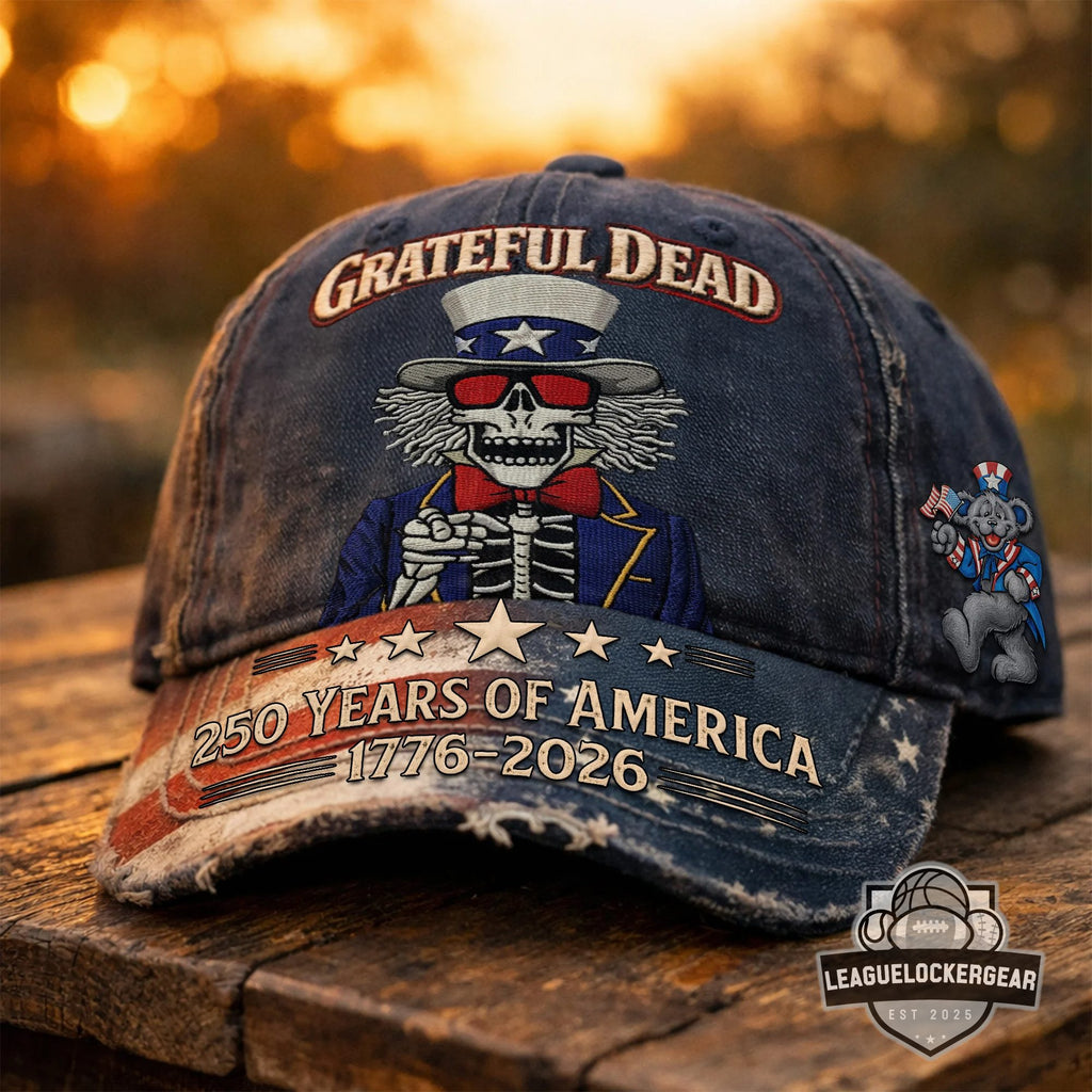 Grateful Dead 250 Years Of America 1776-2026 Baseball Cap
