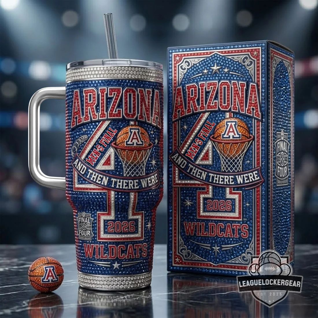 Arizona Wildcats Men’s Final Four 2026 40oz Tumbler
