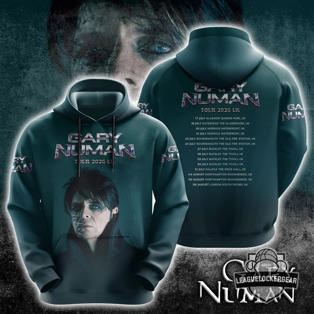 Gary Numan Tour 2026 UK Hoodie