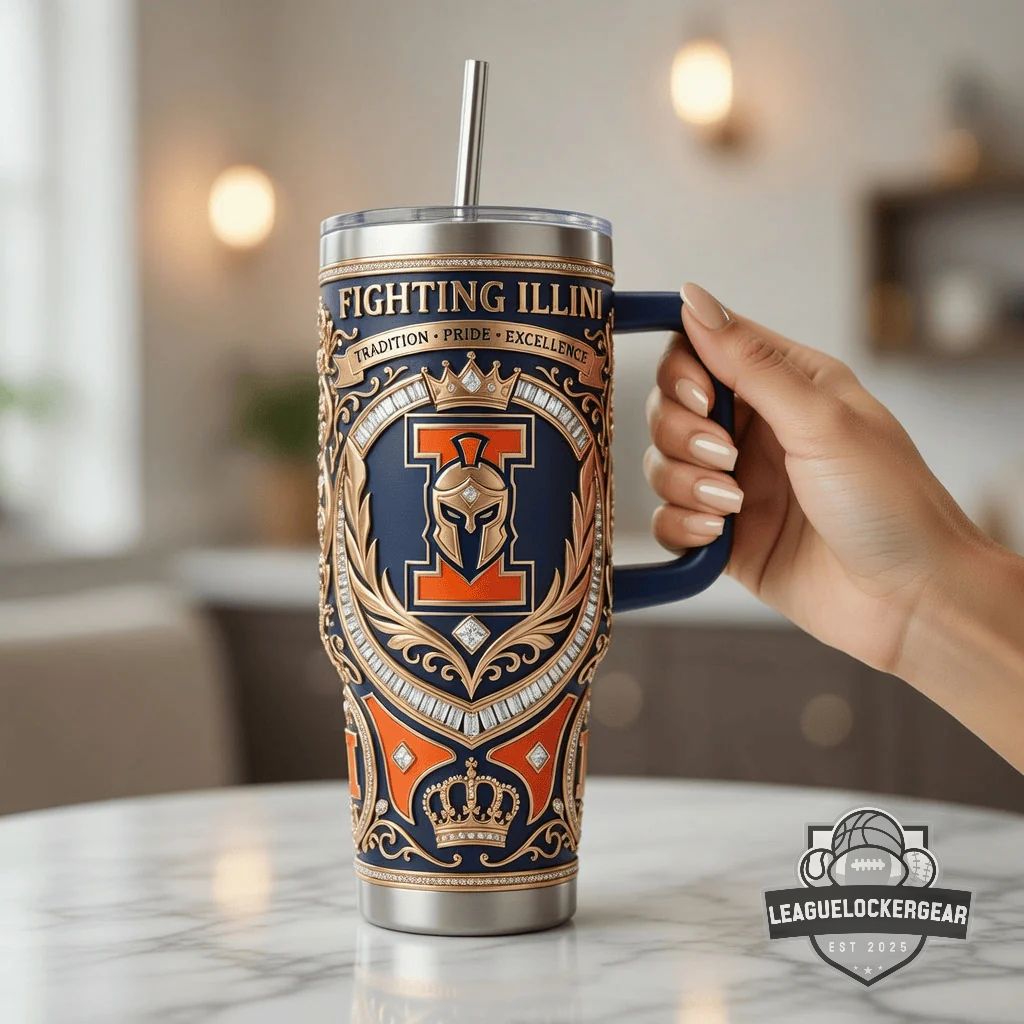 Illinois Fighting Illini Legacy Prestige Edition Tumbler