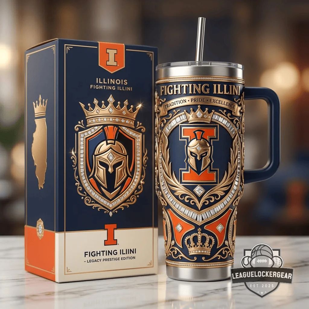 Illinois Fighting Illini Legacy Prestige Edition Tumbler