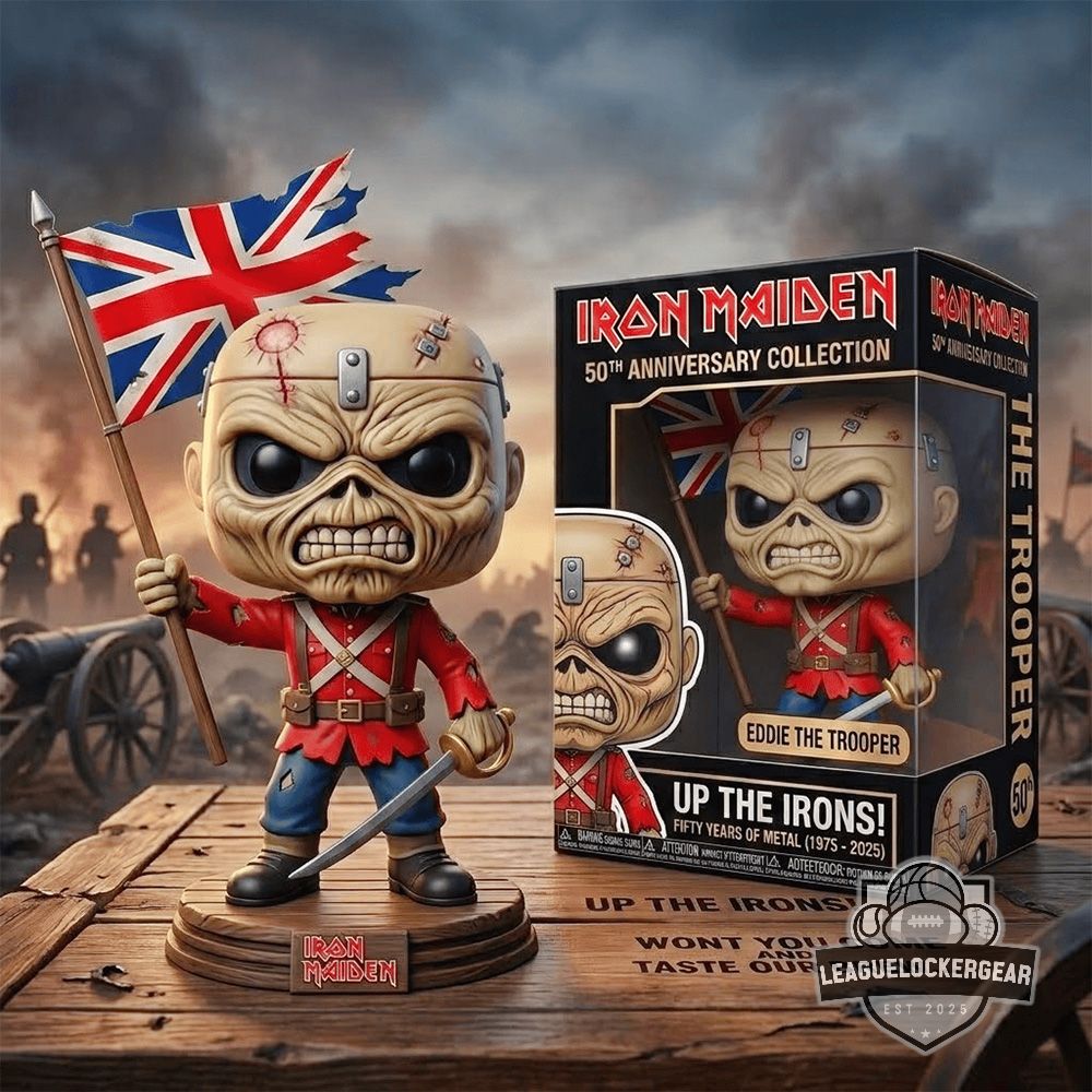 Iron Maiden 50th Anniversary The Trooper Collectible Figure