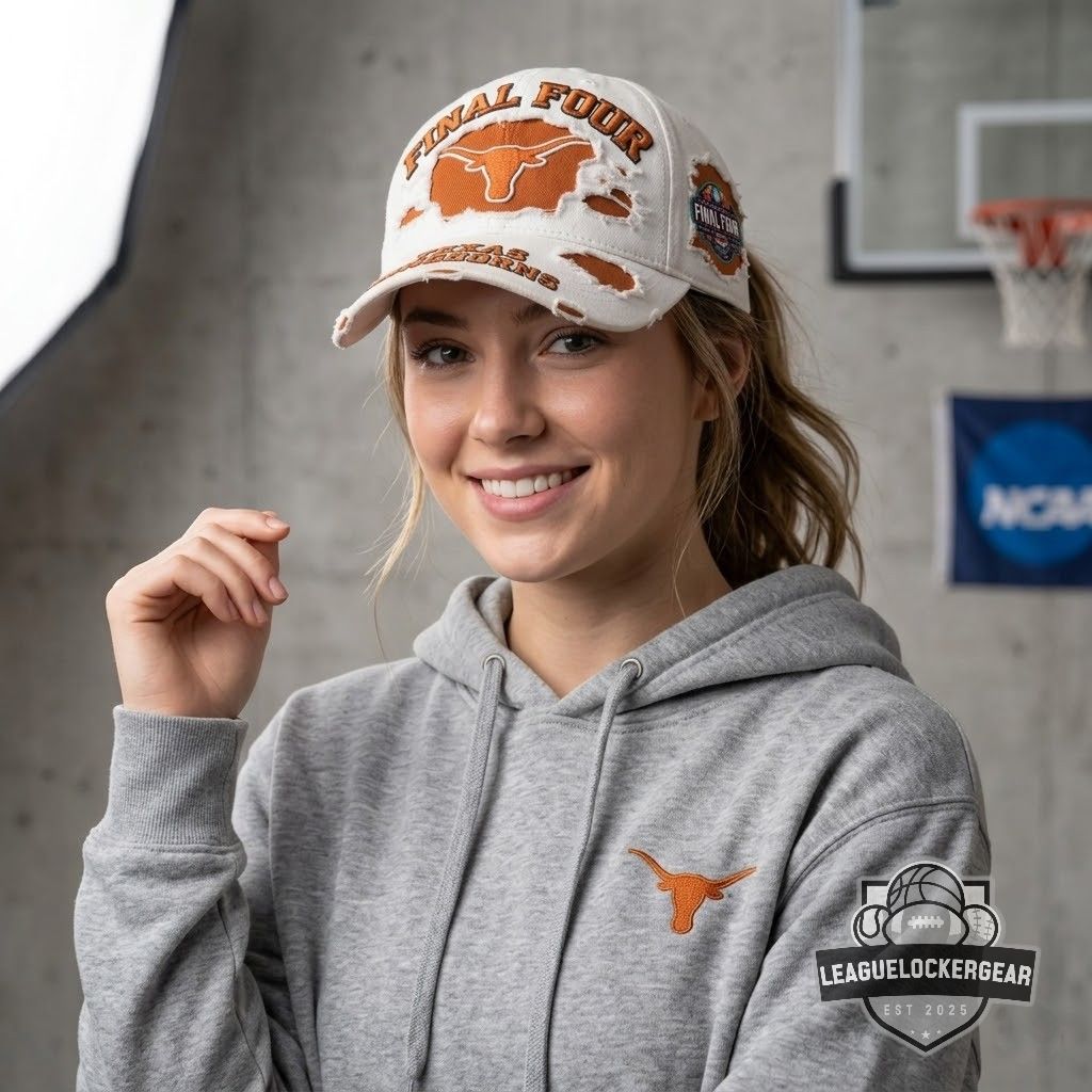 Texas Longhorns 2026 NCAA Women’s Final Four Distressed Hat