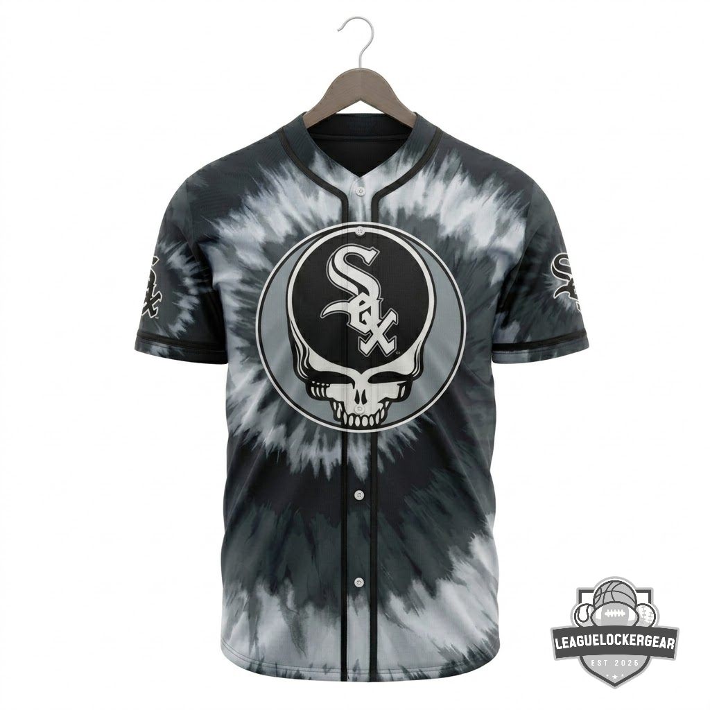Chicago White Sox x Grateful Dead Baseball Jersey