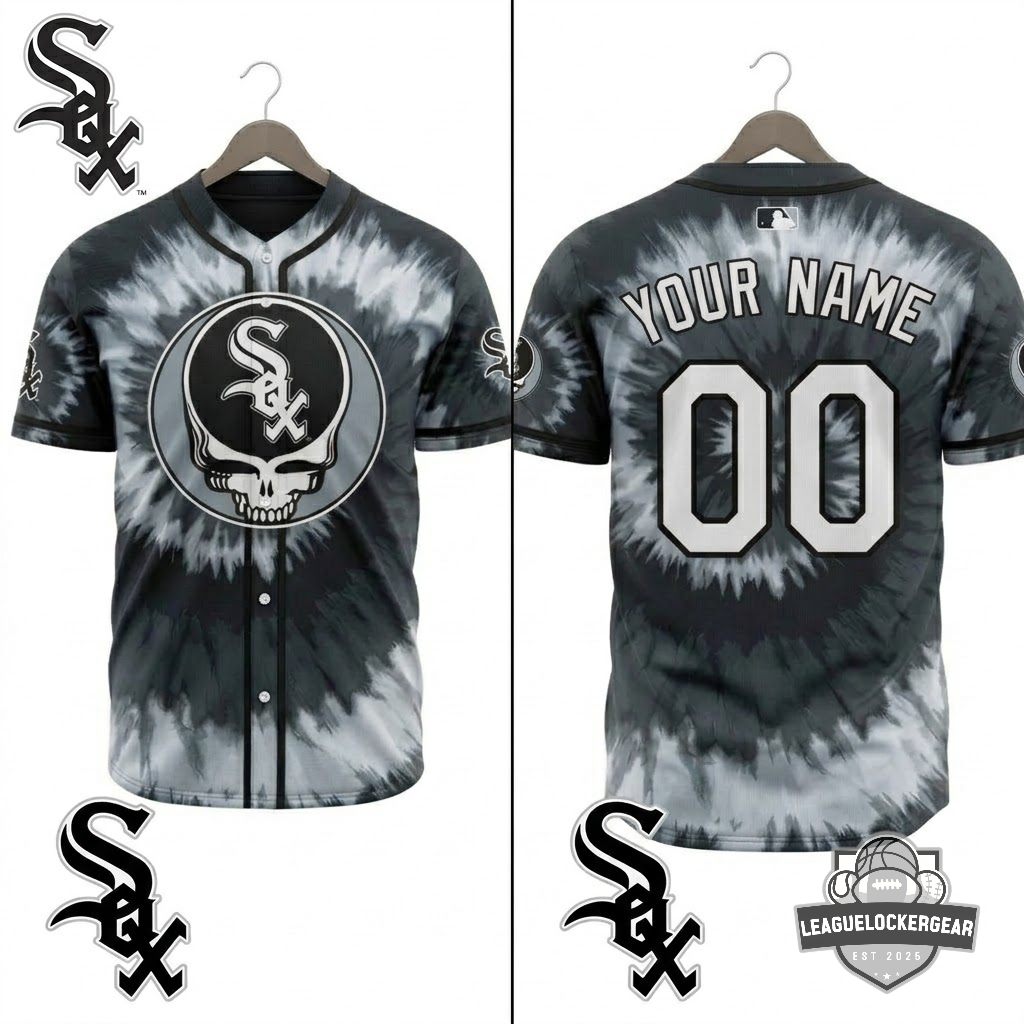 Chicago White Sox x Grateful Dead Baseball Jersey
