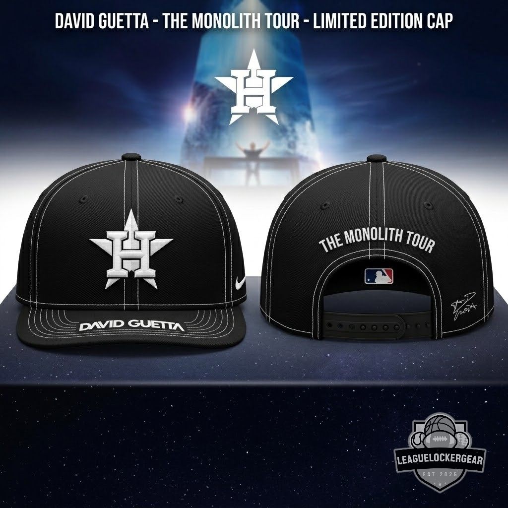David Guetta The Monolith Tour Houston Astros Baseball Jersey