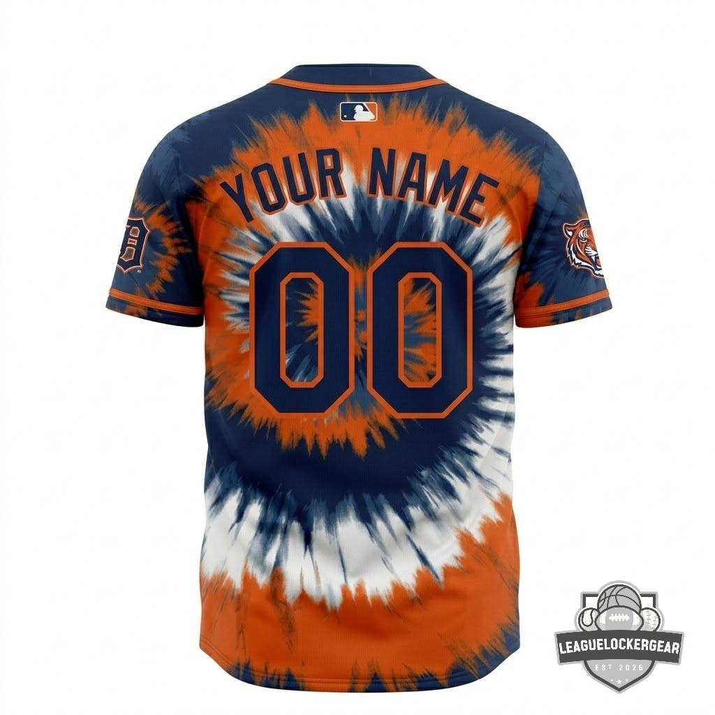 Detroit Tigers x Grateful Dead Baseball Jersey