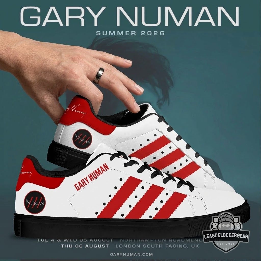 Gary Numan Summer 2026 Stan Smith Style Shoes