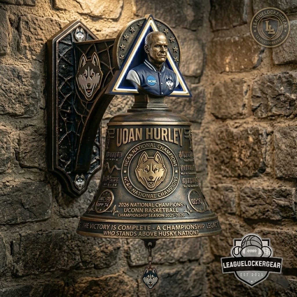 UConn Huskies Basketball 2026 National Champions Commemorative Bell