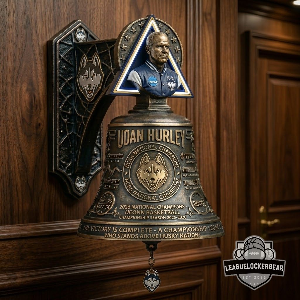 UConn Huskies Basketball 2026 National Champions Commemorative Bell