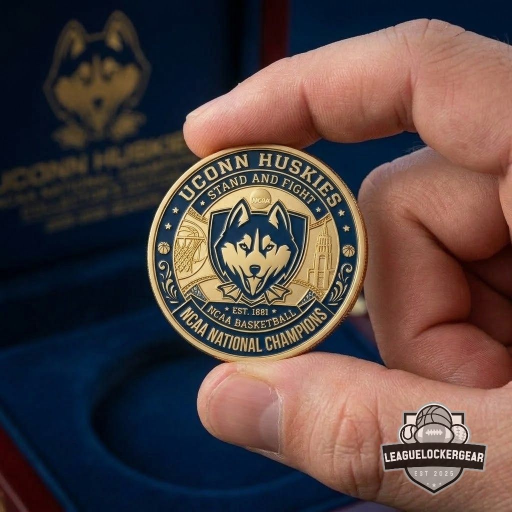 UConn Huskies NCAA National Champions 2025-2026 Coin