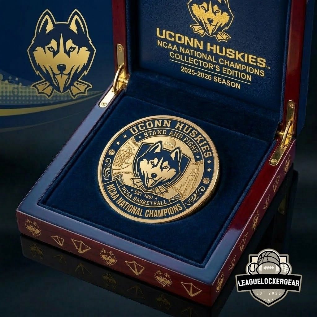 UConn Huskies NCAA National Champions 2025-2026 Coin