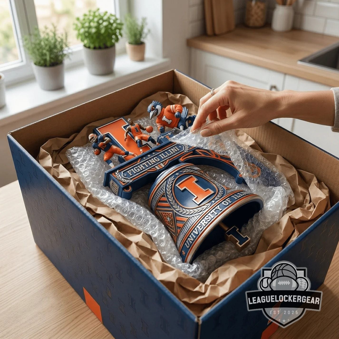 Illinois Fighting Illini Athletics Wall Mounted Victory Bell