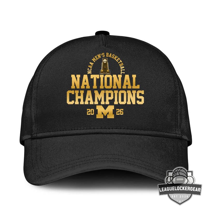 Michigan Basketball 2026 National Champions Roster Hoodie